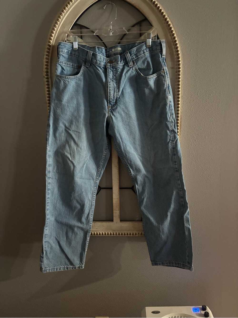 Carhartt Light Blue Relaxed Fit Men's Jeans 36x29